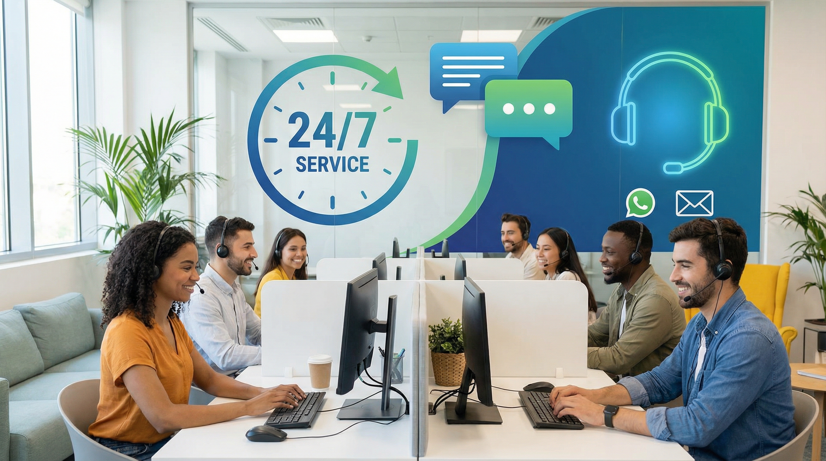 pg娱乐城24/7客户支持团队